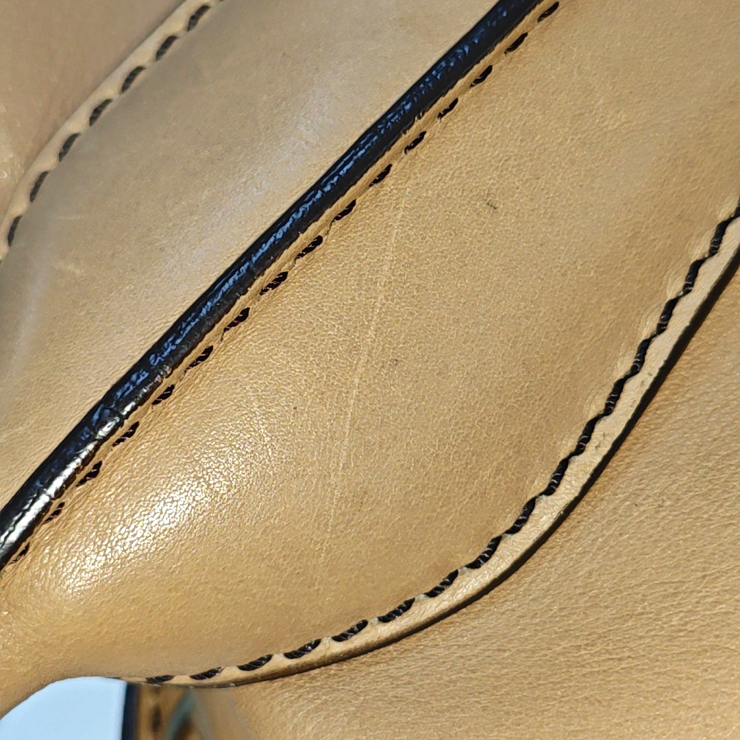 TOD'S D-Styling Large size Brown Cowhide Single Shoulder Bag Tote Golden hardware Removable shoulder strap-(SKU)-938135520