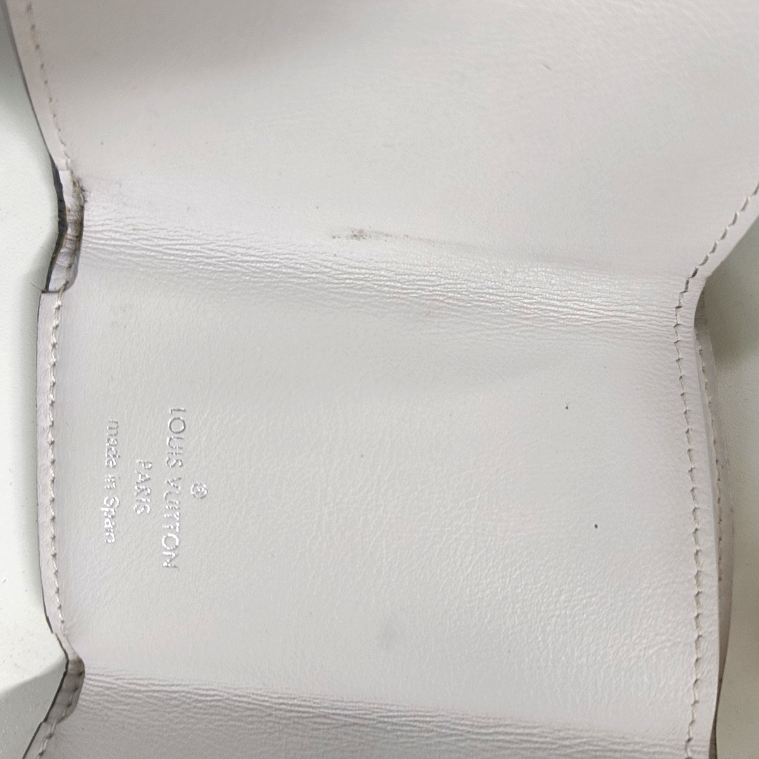 LOUIS VUITTON DISCOVERY Grey Coated Canvas Old Money Wallet Silver Hardware-(SKU)-13382678