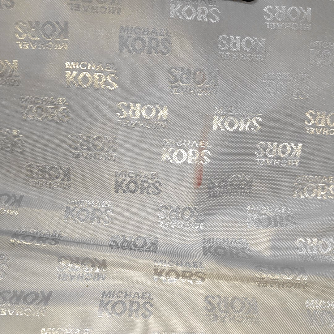 MICHAEL KORS Medium size Gray Cowhide Quilted Single Shoulder Bag Crossbody Silver Hardware-(SKU)-14349327