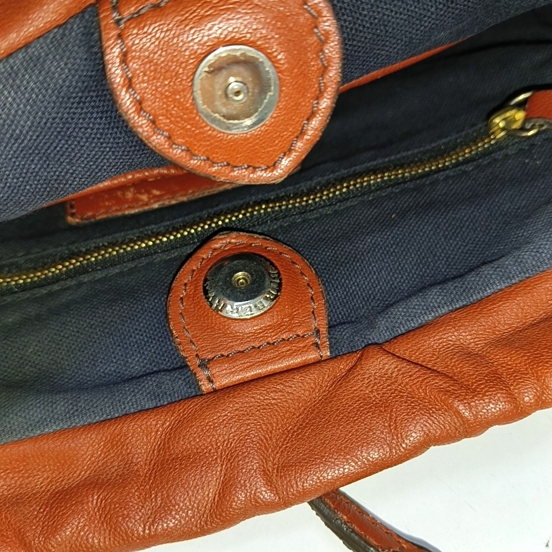 BURBERRY Red cowhide shoulder bag crossbody bag Golden hardware Removable shoulder strap-(SKU)-954287529