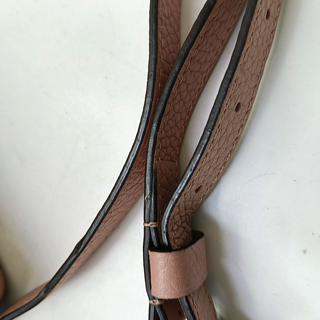 LOUIS VUITTON CAPUCINES Medium Size Nude Pink Calfskin Crossbody Bag Shoulder Bag Tote Bag Silver Hardware Removable Strap-(SKU)-954522912