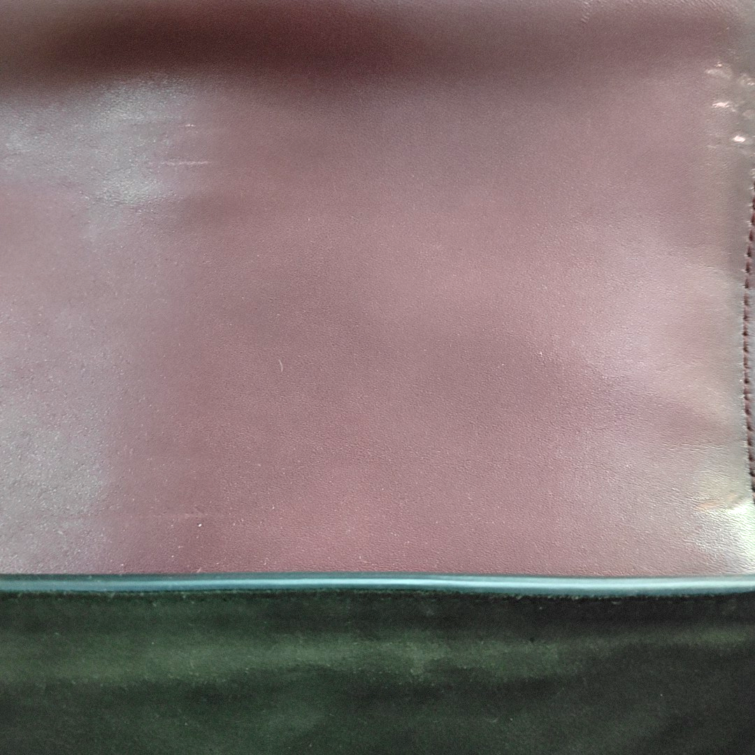 MICHAEL KORS Burgundy Leather Handbag Silver Hardware-(SKU)-937439090