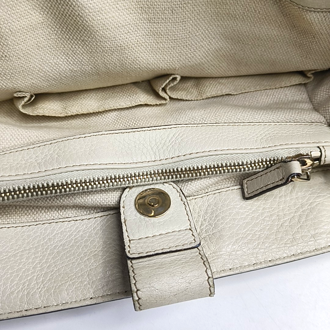GUCCI Bamboo 1947 Brown canvas monogram bamboo bag handbag Golden hardware-(SKU)-957532877