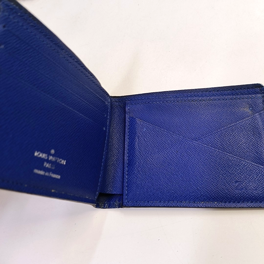 LOUIS VUITTON MULTIPLE Dark Blue Cowhide Wallet-(SKU)-954263593