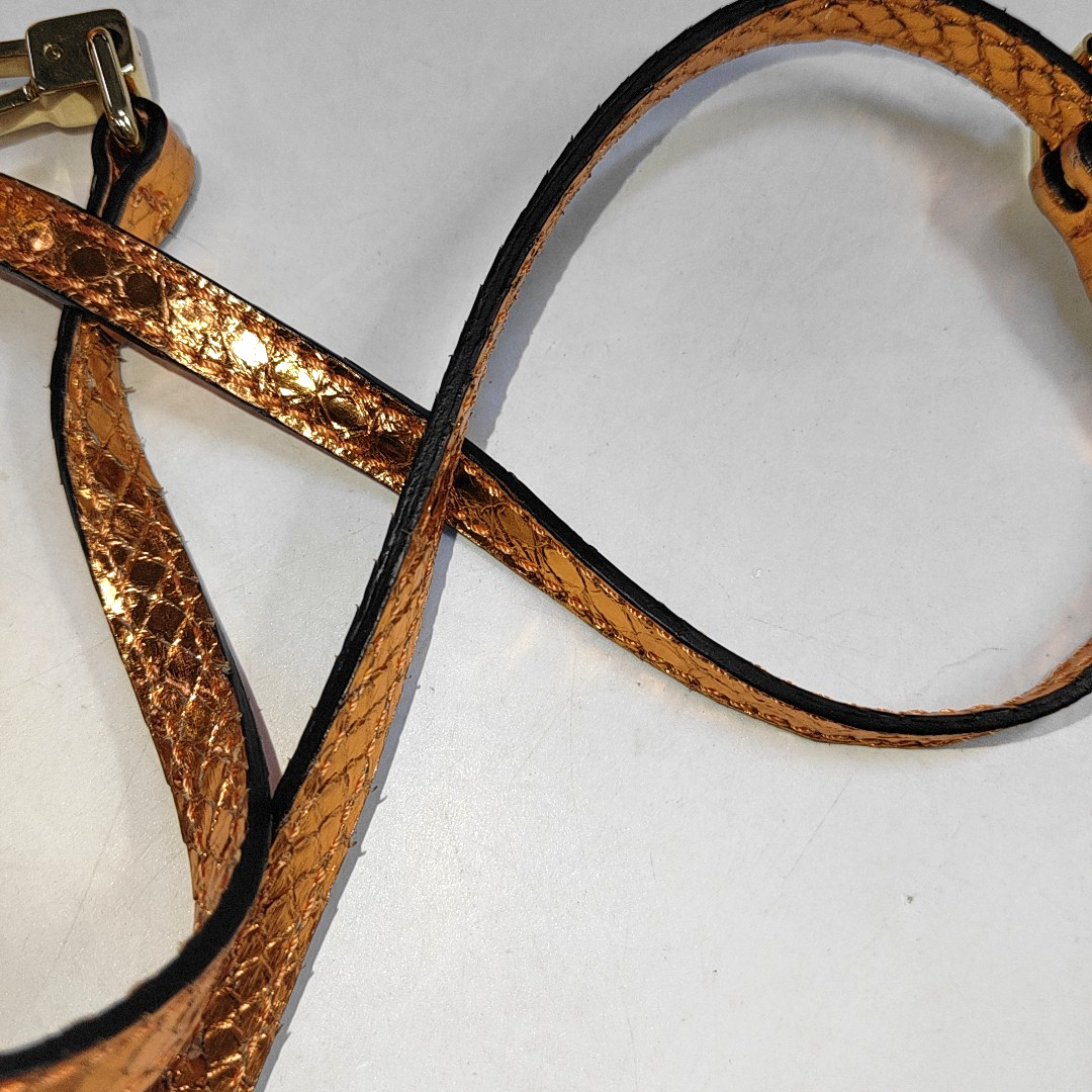 BURBERRY Golden Cowhide Sling Bag Single Shoulder Bag Golden hardware Removable shoulder strap-(SKU)-939200575