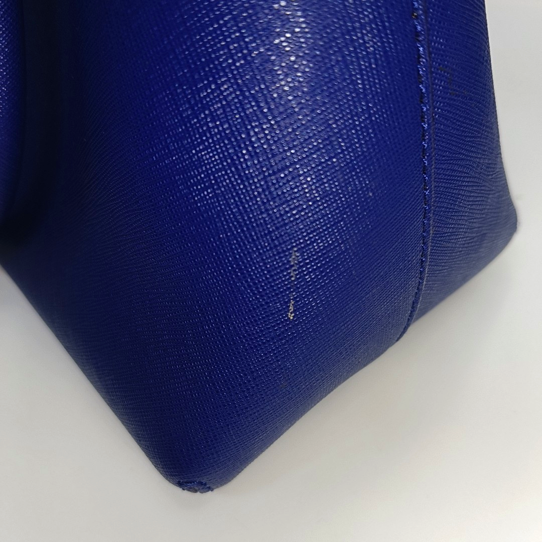 Kate Spade Blue Leather Single Shoulder Bag Crossbody Bag Tote Bag Golden hardware Removable shoulder strap-(SKU)-951856762