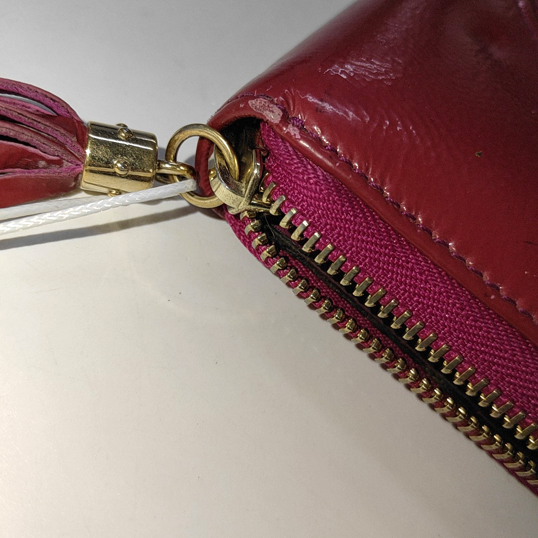 GUCCI Soho Red Leather Tassel Wallet Golden hardware-(SKU)-14500964