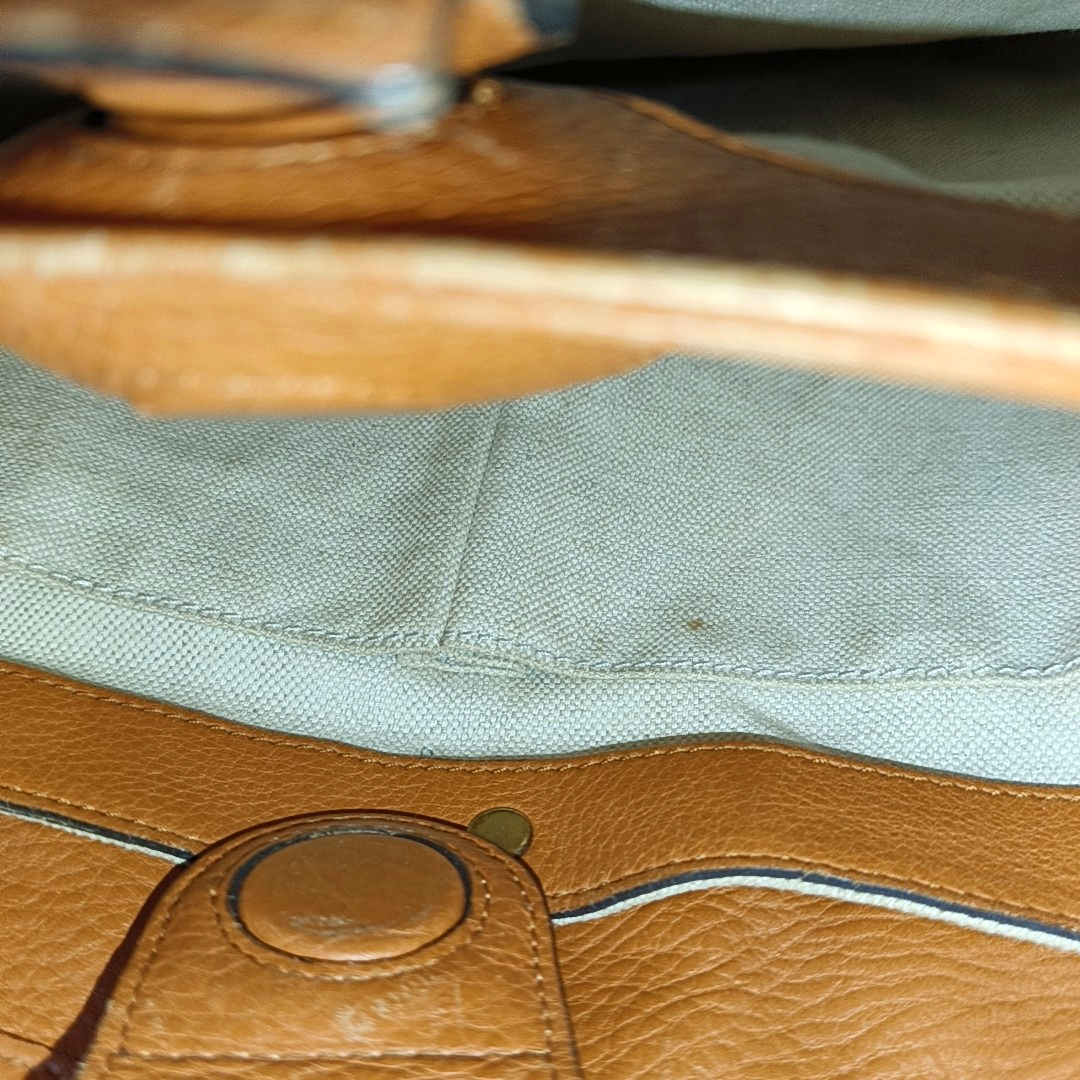 GUCCI Bamboo 1947 Ginger Yellow Calfskin Bamboo Handle Single Shoulder Bag Handbag Golden hardware Removable shoulder strap-(SKU)-956063224