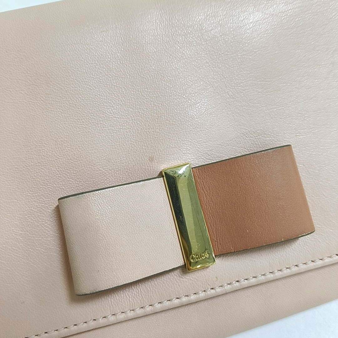 Chloé Pink Cowhide Crossbody Bag Golden hardware-(SKU)-944789609