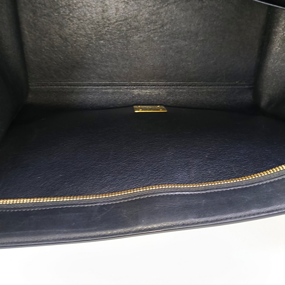 CELINE TRAPEZE Medium size Multicolor Leather Swing Bag Shoulder Bag Tote Bag Crossbody Bag Golden hardware Removable shoulder strap-(SKU)-955616288