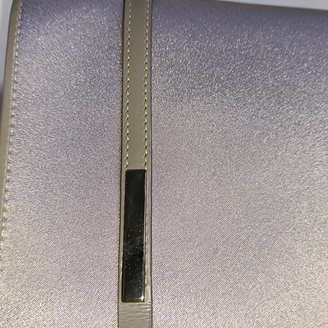 GUCCI Tote bag Light Grey Fabric Tote Shoulder Bag Silver Hardware-(SKU)-934354737