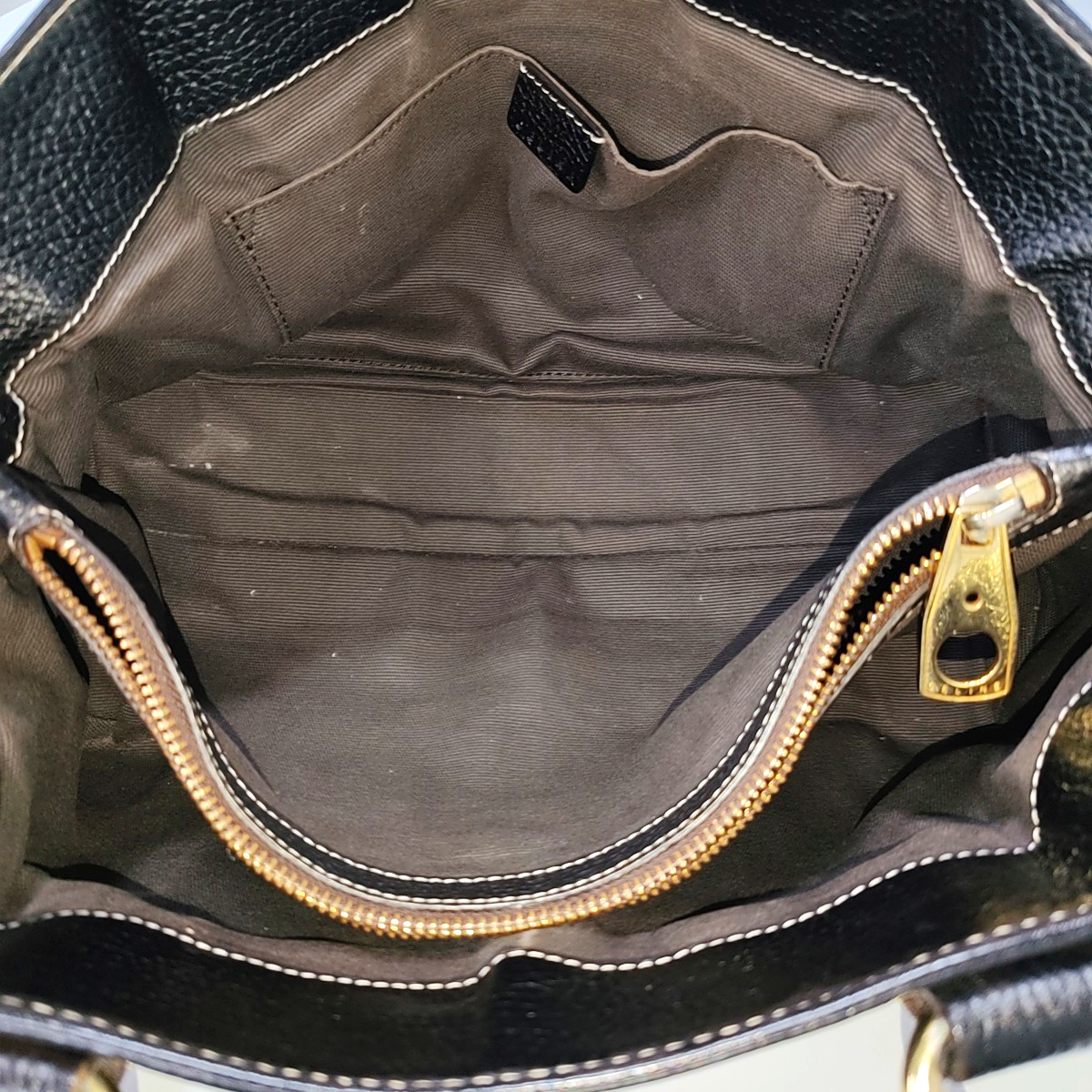 CELINE Tote bag Brown Cowhide Handbag Golden hardware-(SKU)-946083978