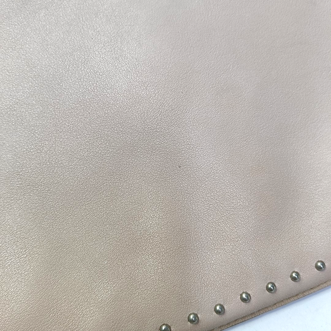 GIVENCHY Pink Cowhide Stud Handbag Silver Hardware-(SKU)-950713863