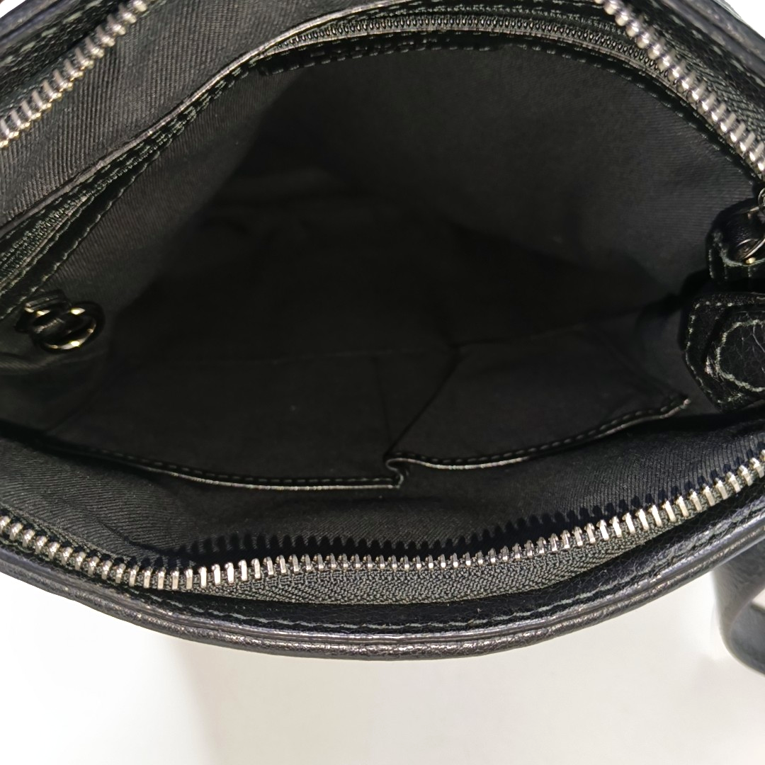 BVLGARI B ZERO Black Fabric Single Shoulder Bag Golden hardware Removable shoulder strap-(SKU)-948940797