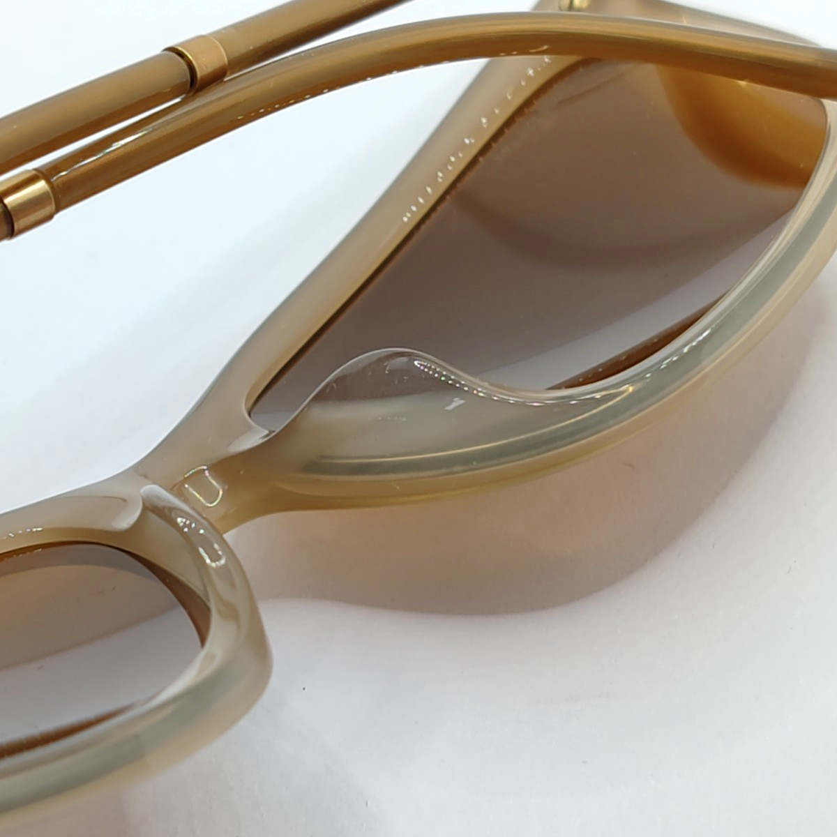 BURBERRY Light Brown Synthetic Sunglasses-(SKU)-937376409