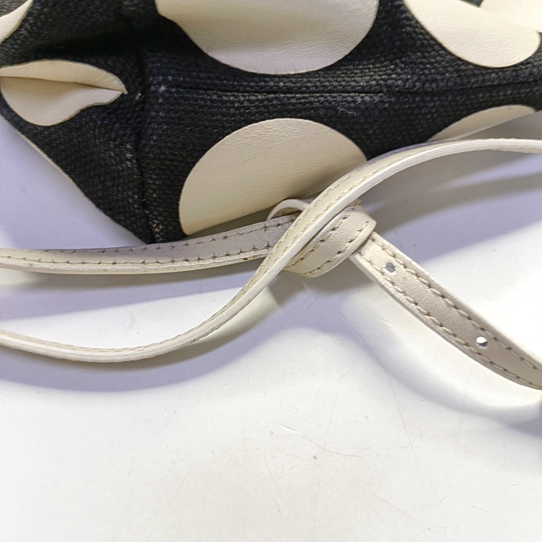 BURBERRY White Canvas Embroidered Single Shoulder Bag Crossbody Bag Handbag Golden hardware Removable shoulder strap-(SKU)-956284487