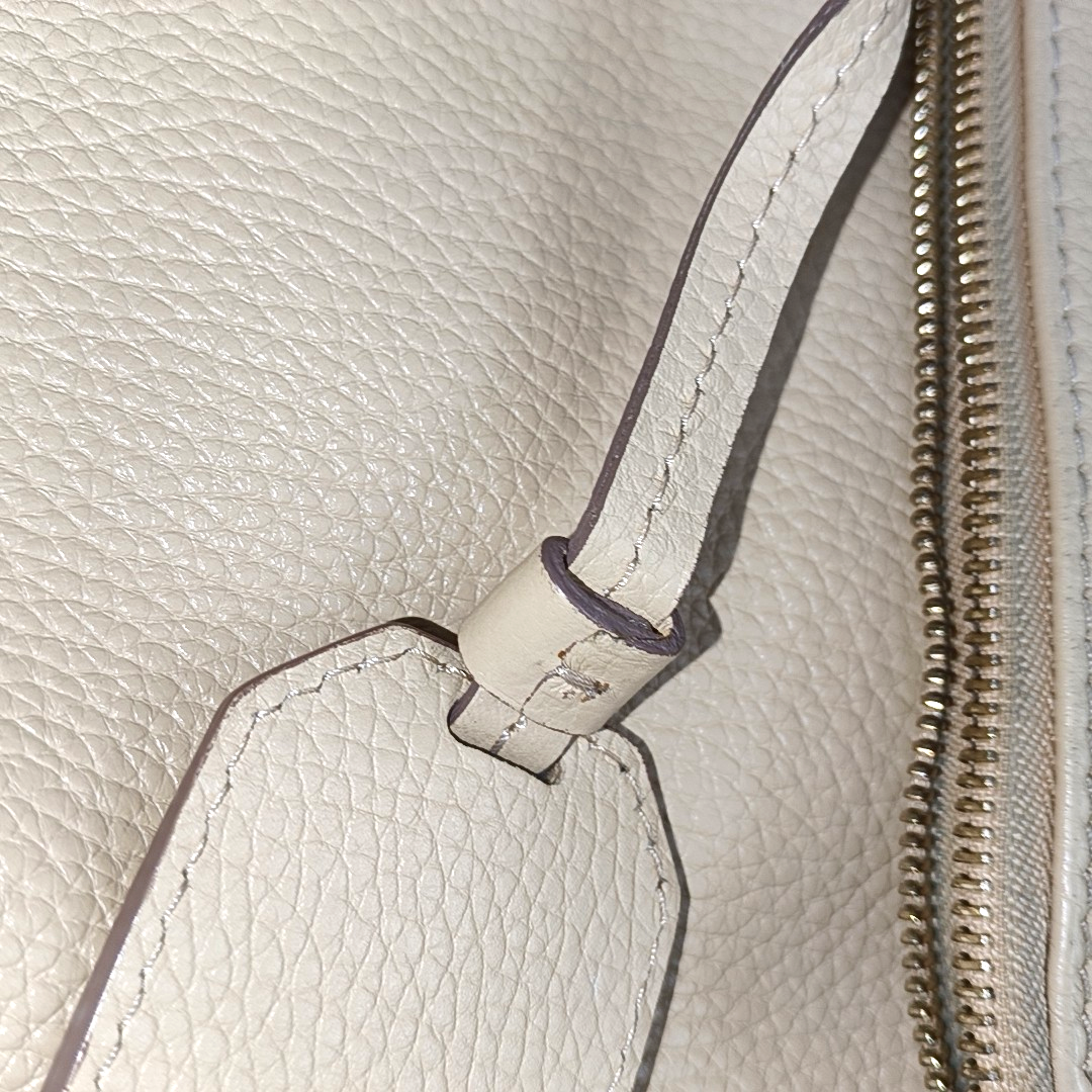 EMPORIO ARMANI Khaki Calf Leather Crossbody Shoulder Bag Golden hardware Removable shoulder strap-(SKU)-933628444