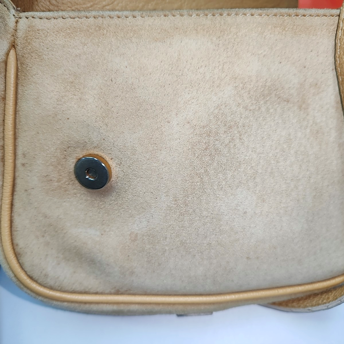 GUCCI Khaki Calf Leather Crossbody Shoulder Bag Golden hardware-(SKU)-935860527