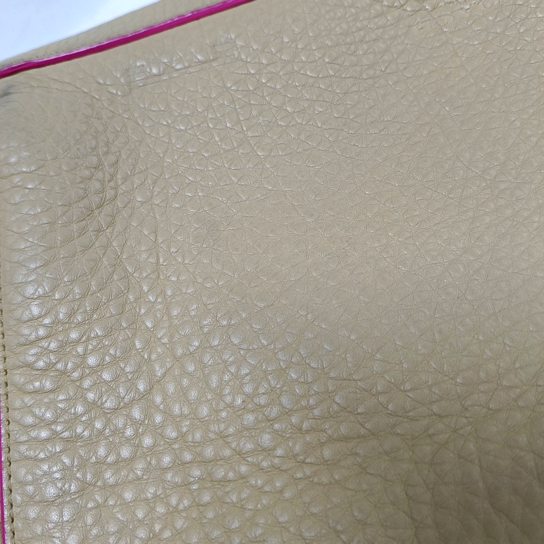 COACH Brown Leather Handbag Silver Hardware Vintage model-(SKU)-14500675