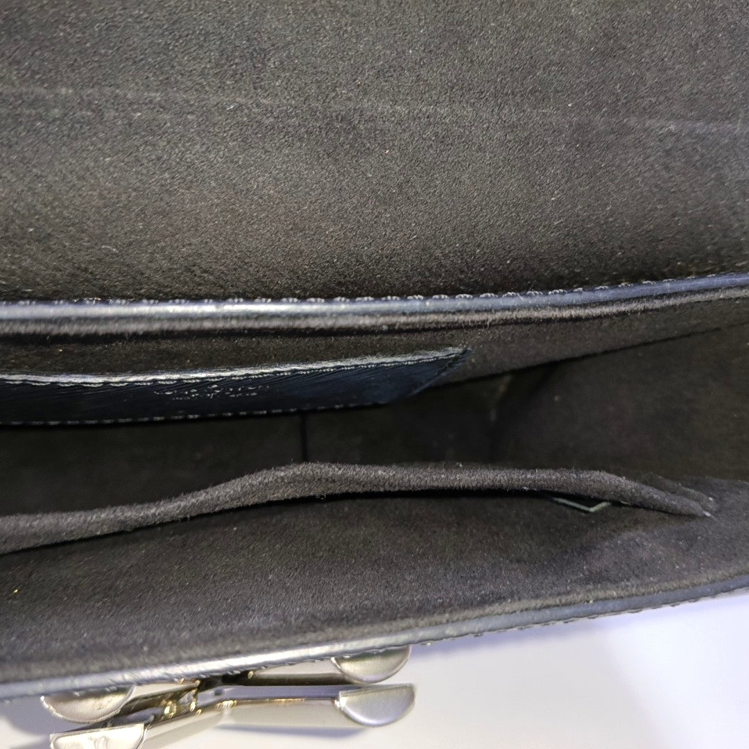 LOUIS VUITTON TWIST Medium Black EPI Leather Wavy Shoulder Bag, Tote, and Crossbody with Silver Hardware-(SKU)-967665291