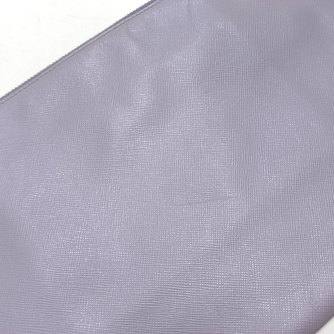 PRADA Light Purple Cowhide Handbag Silver Hardware-(SKU)-957970047