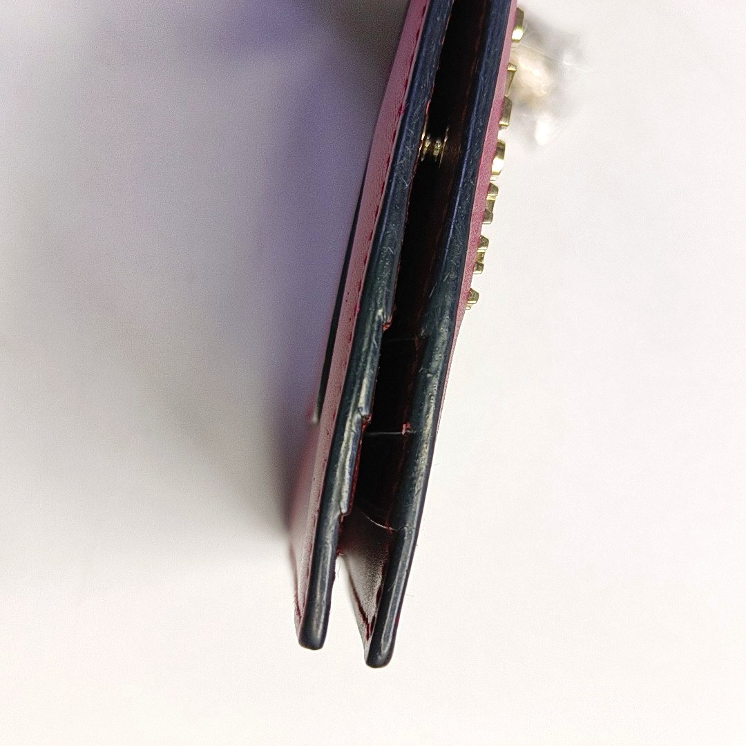 BVLGARI SERPENTI FOREVER Rose Red Leather Snake Head Wallet Gold Black White Green Hardware-(SKU)-949211003