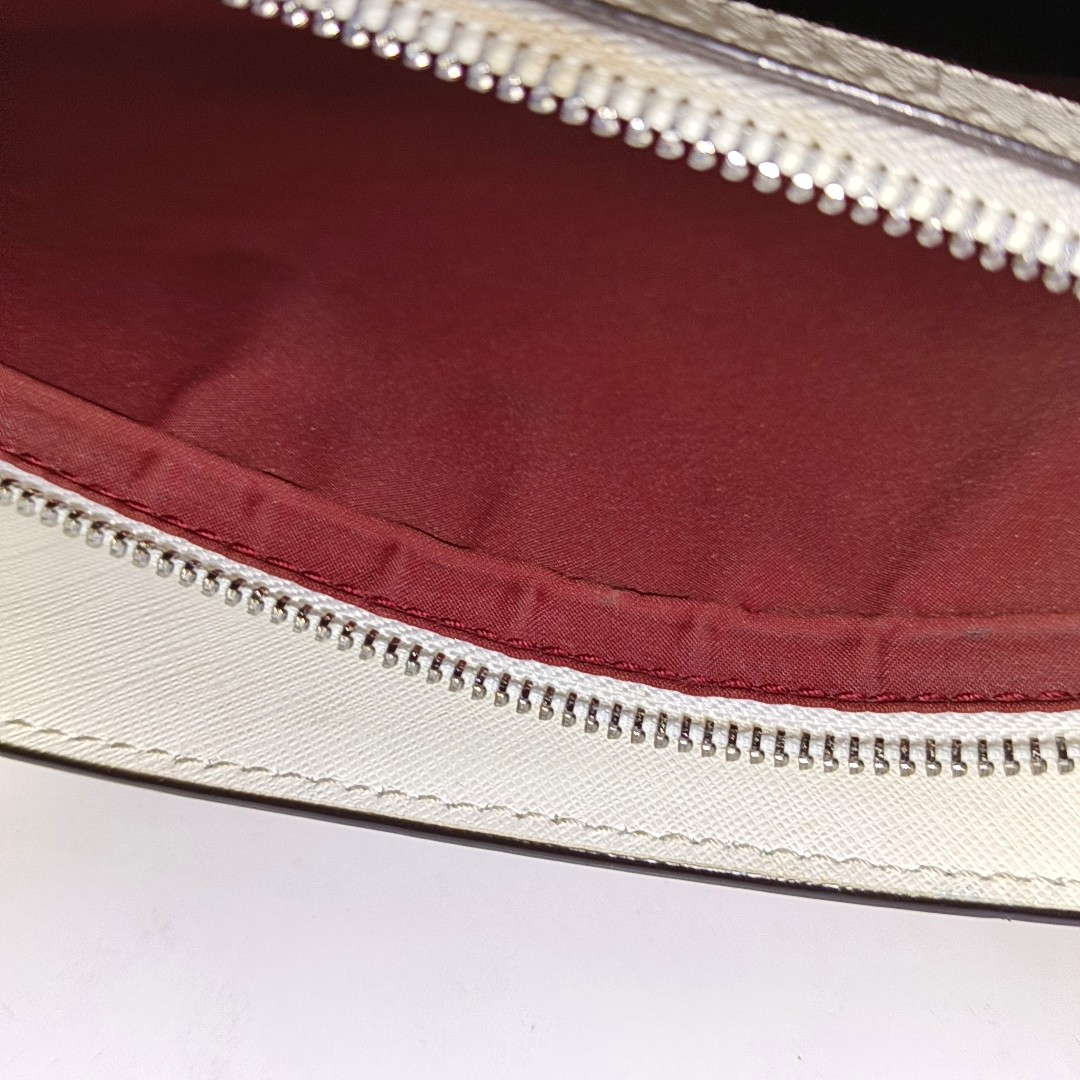 BALLY Tote bag White Cowhide Single Shoulder Bag Tote Silver Hardware shoulder straps-(SKU)-939934719