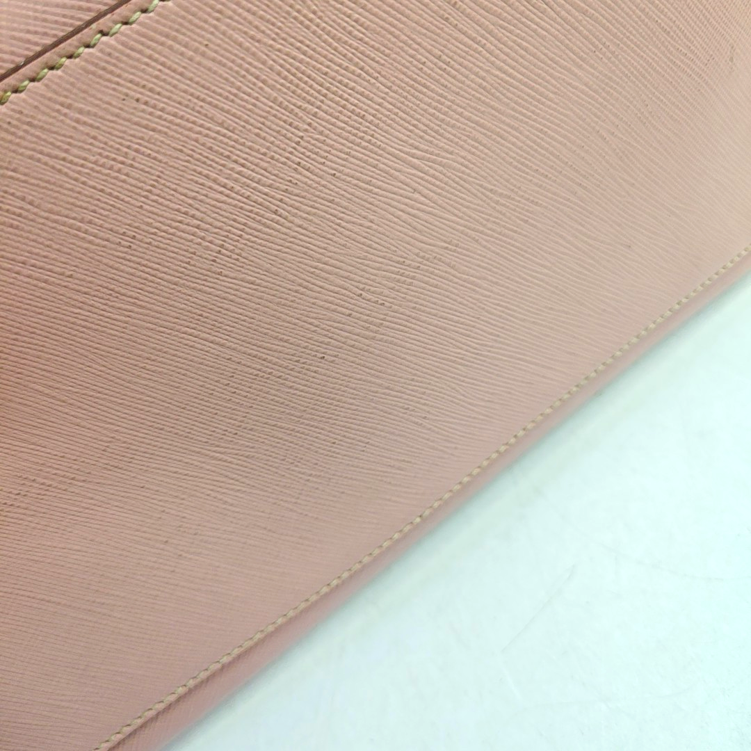 PRADA Tote bag Pink Calfskin Logo Tote Bag Golden hardware-(SKU)-958685441
