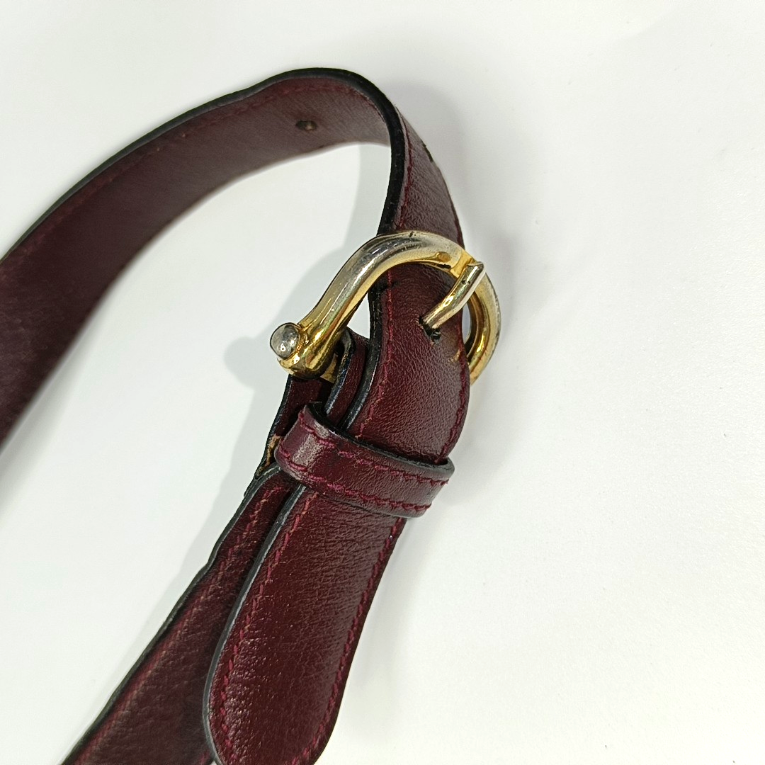 CELINE Colorful Suede Triumph Arch Single Shoulder Bag Crossbody Golden hardware-(SKU)-929188457