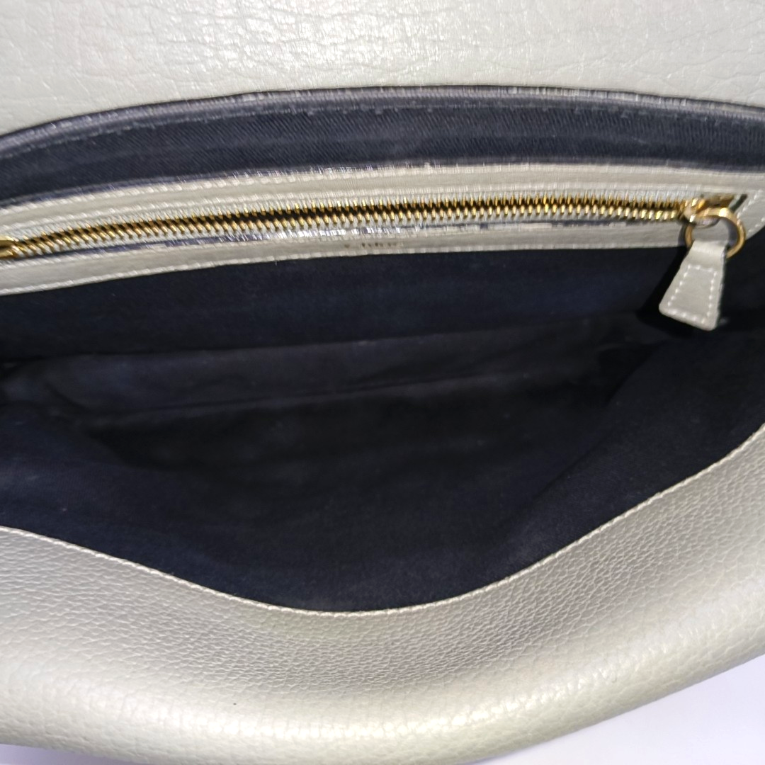 Chloé Sally Medium size Grey Leather Single Shoulder Bag Golden hardware-(SKU)-958155773