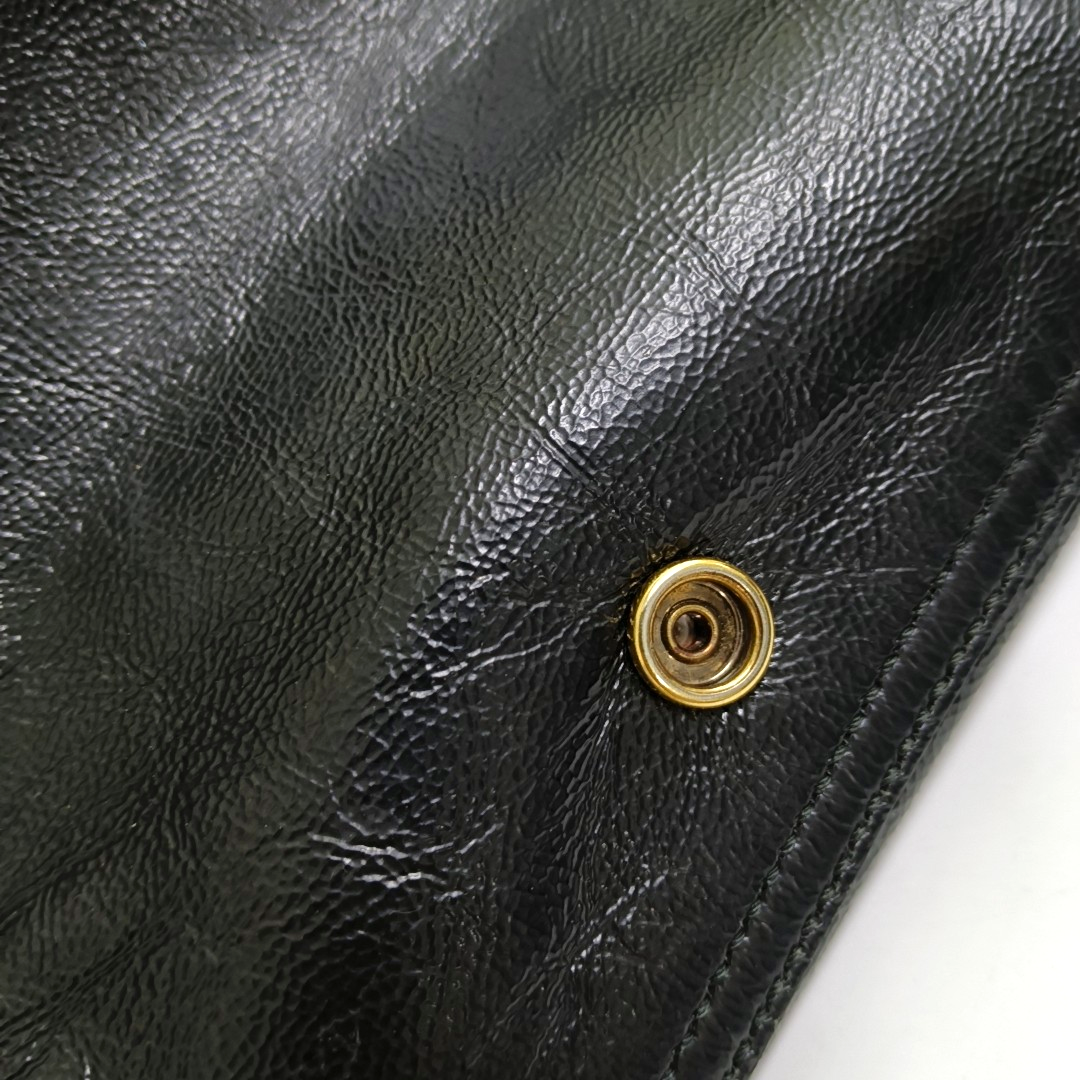 YSL Black Cowhide Studs Tote Handbag Golden hardware-(SKU)-956655184