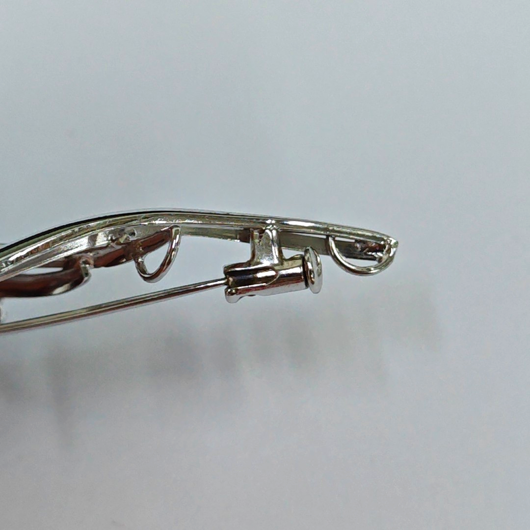 TASAKI 银色925银,珍珠胸针-(SKU)-940541378