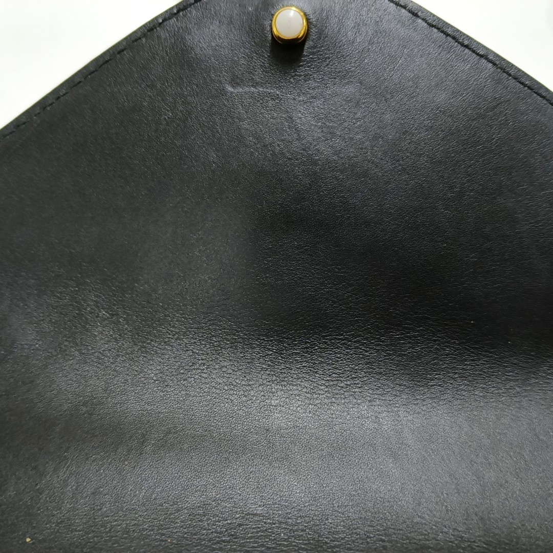 LOUIS VUITTON NEW WAVE Small Black Leather Quilted Shoulder Bag Tote Bag Crossbody Bag Gold Hardware Removable Strap-(SKU)-963958923