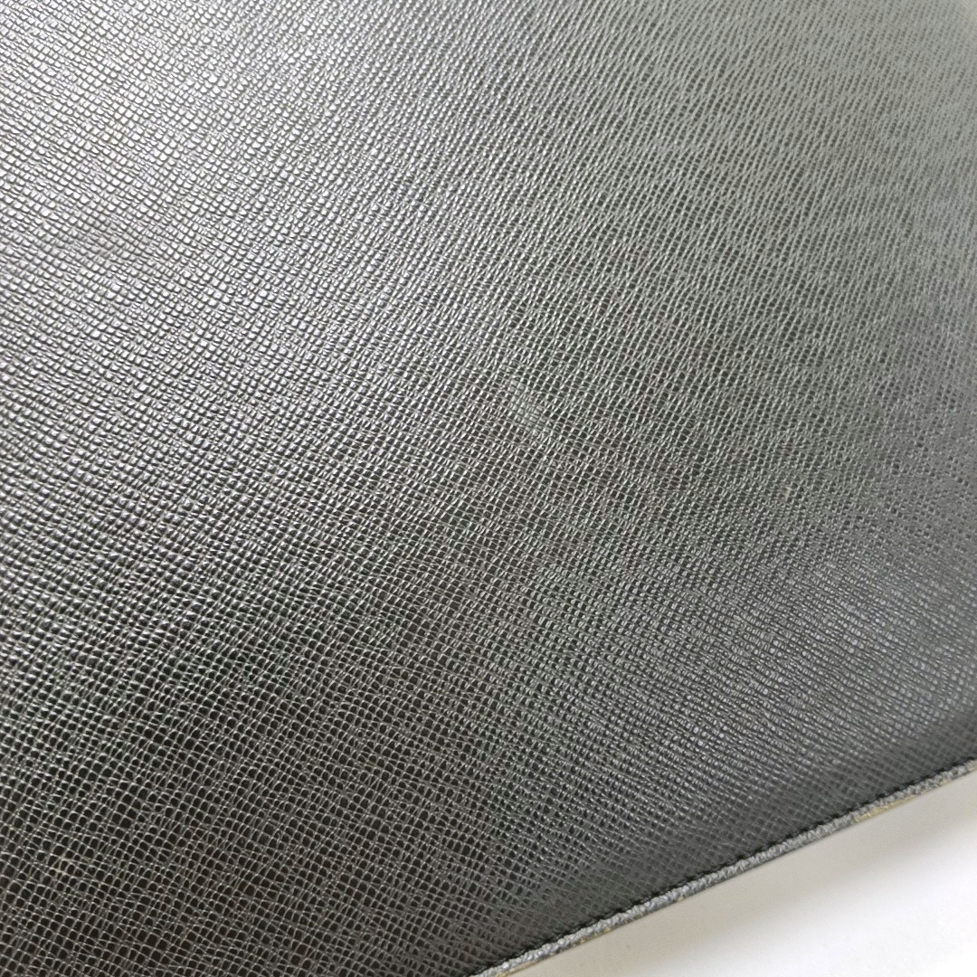 LOUIS VUITTON ROBUSTO Black cowhide tote bag Silver Hardware-(SKU)-949370628