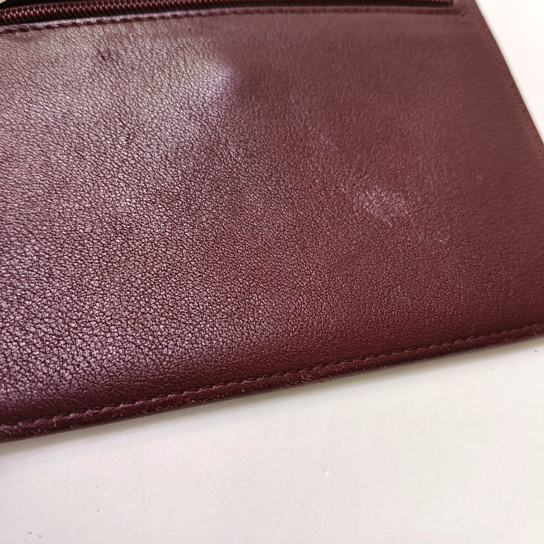 LOEWE Brown Suede Leather Wallet Golden hardware-(SKU)-952660066