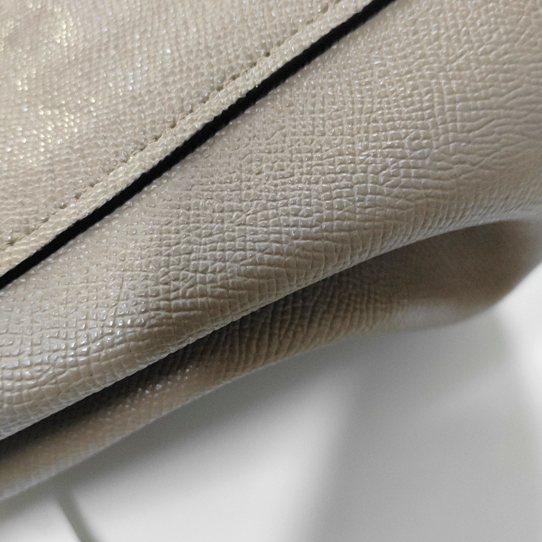 COACH RHYDER Gray Leather Carriage Single Shoulder Handbag Silver Hardware shoulder straps-(SKU)-932590203