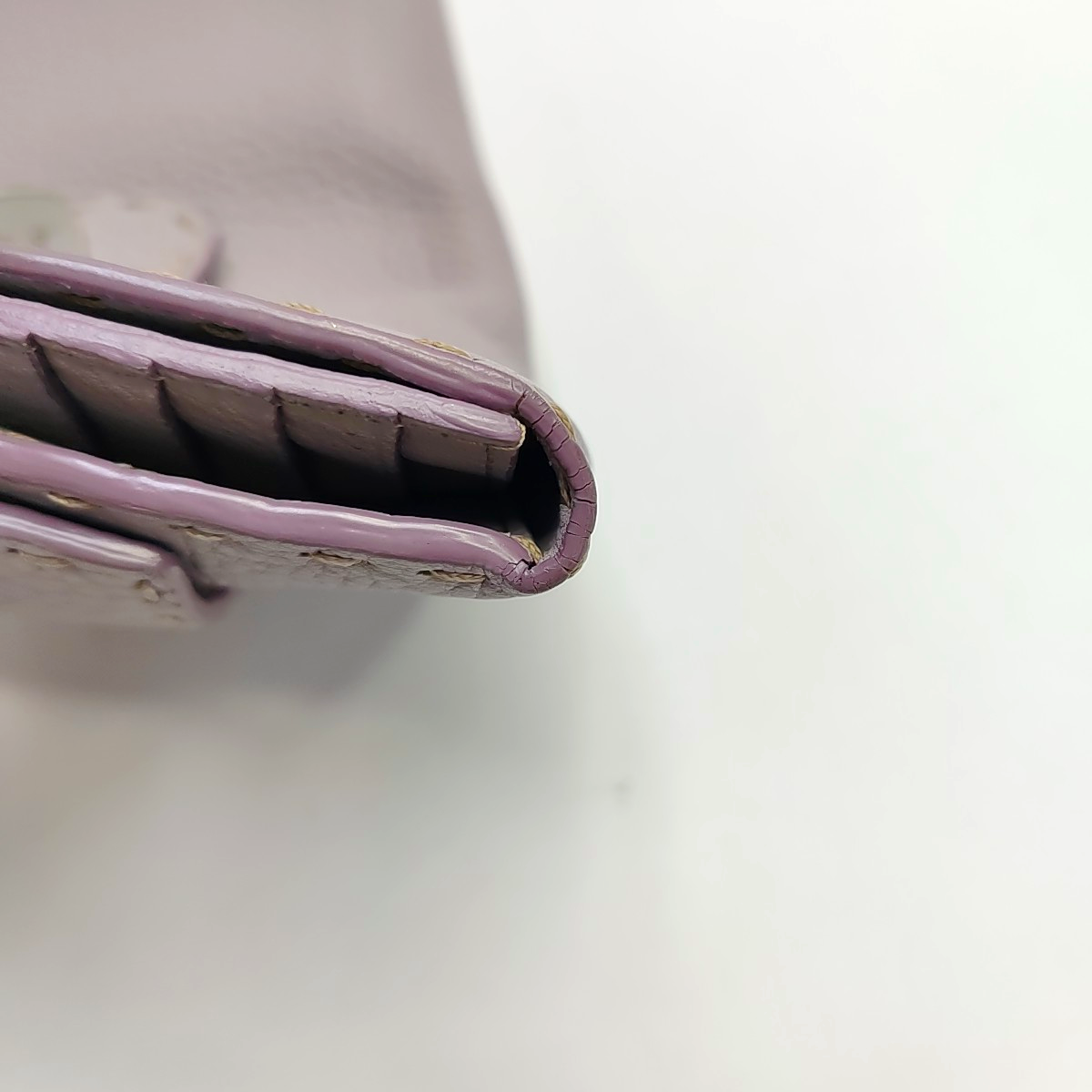 FENDI Light Purple Cowhide Wallet Silver Hardware-(SKU)-946207495