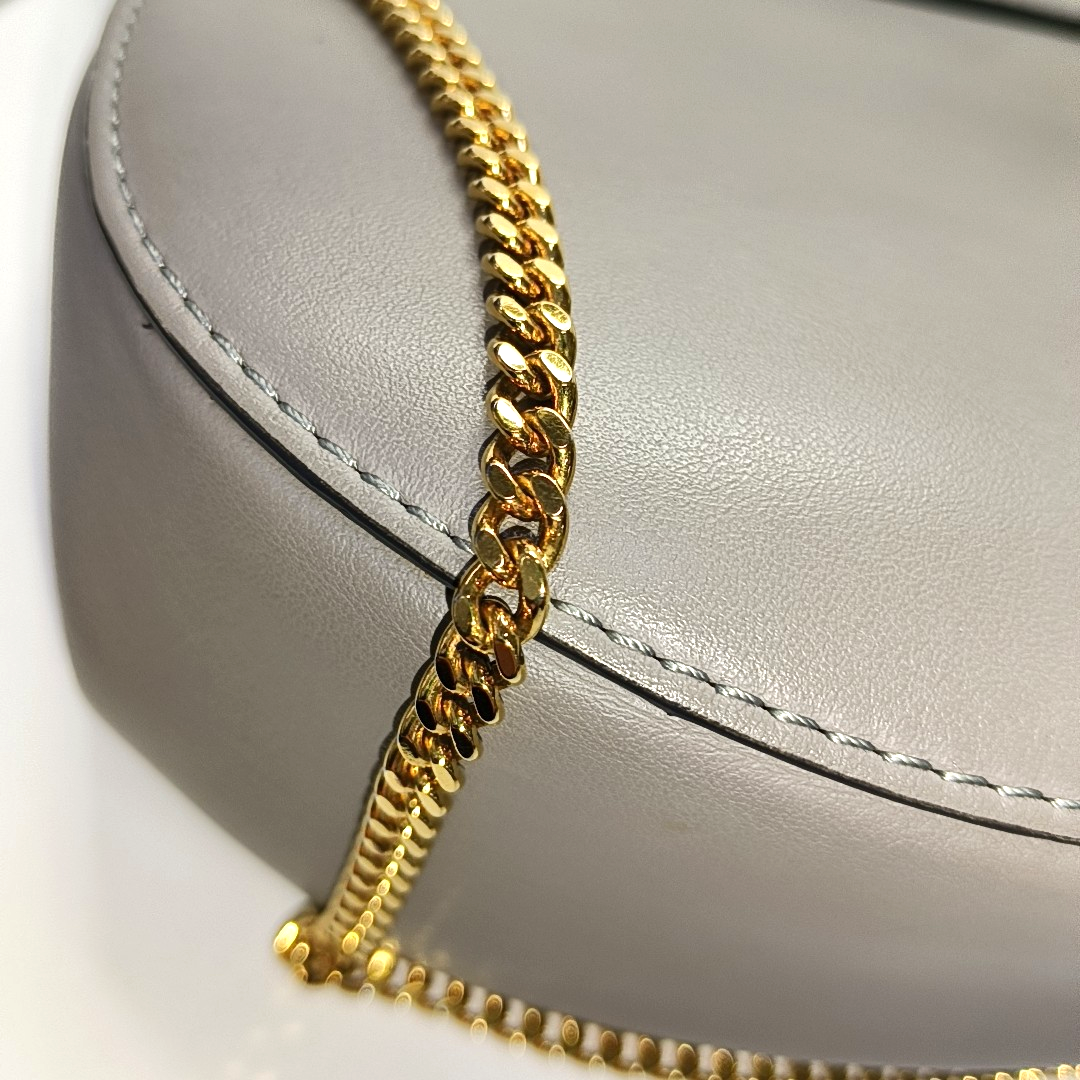 Chloé Drew Medium size Color block cowhide shoulder bag crossbody bag Golden hardware-(SKU)-953363295