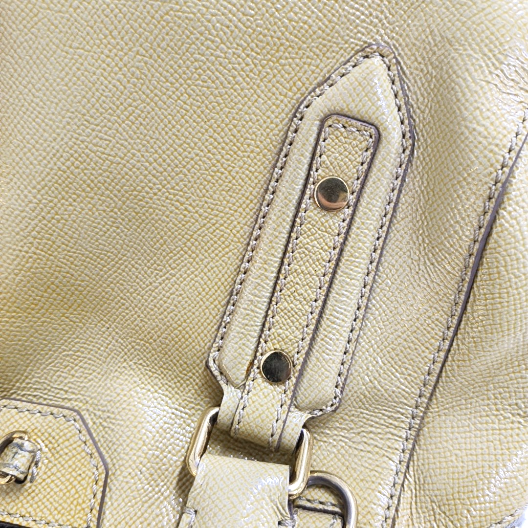BURBERRY Khaki cowhide embossed handbag Golden hardware-(SKU)-953577933
