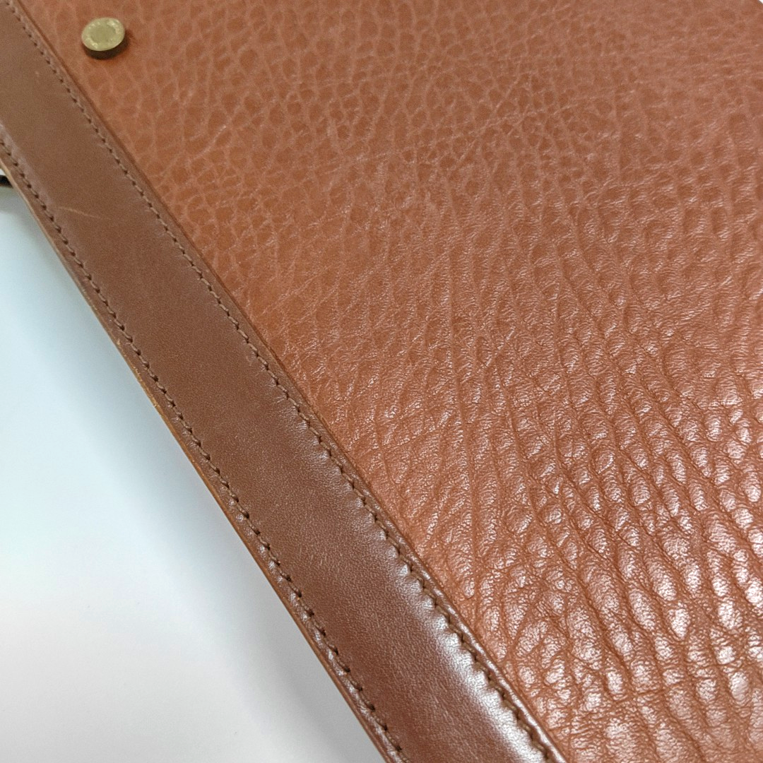 BURBERRY Caramel Leather Single Shoulder Bag Handbag Brown Hardware Removable shoulder strap-(SKU)-955601715