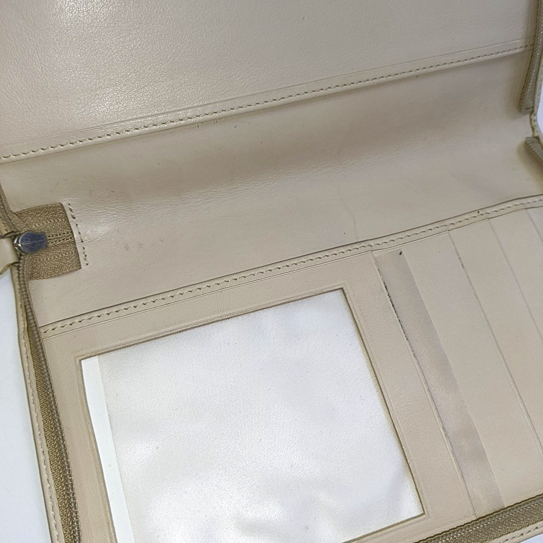 DIOR Khaki coated canvas monogram clutch-(SKU)-943562278