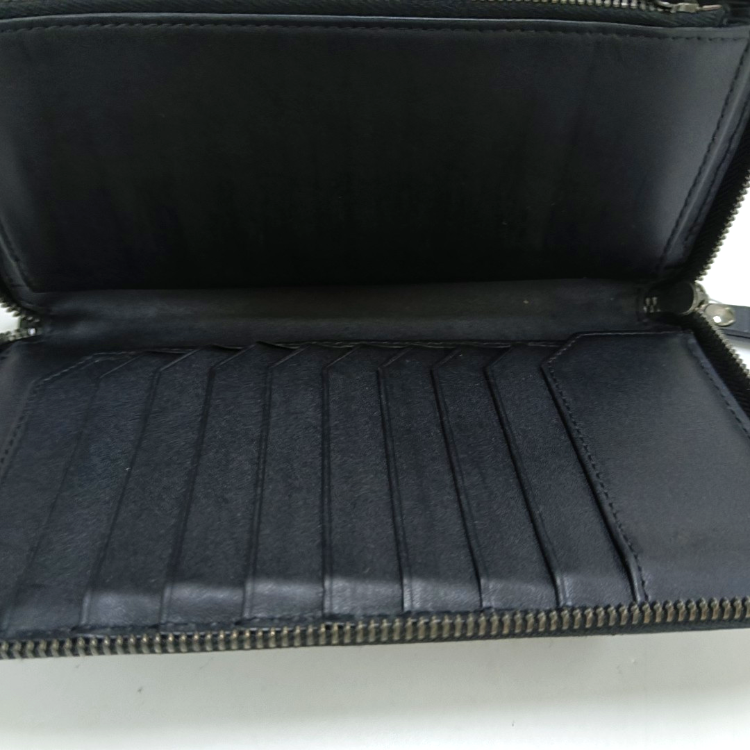 BURBERRY Multicolor Coated Canvas Wallet Silver Hardware-(SKU)-958959438