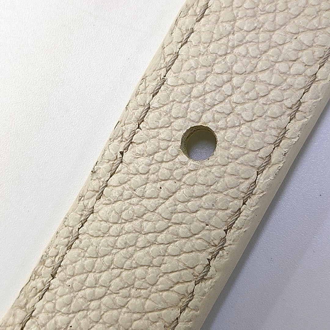 LOUIS VUITTON MOON Mini White Cowhide Monogram Single Shoulder Bag Tote with Gold Hardware-(SKU)-968691091