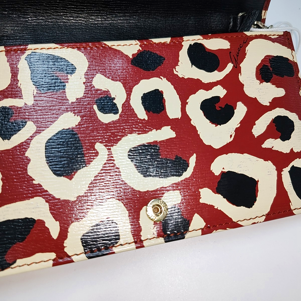 GUCCI Multicolor Cowhide Printed Single Shoulder Bag Crossbody Golden hardware Removable shoulder strap-(SKU)-935230997