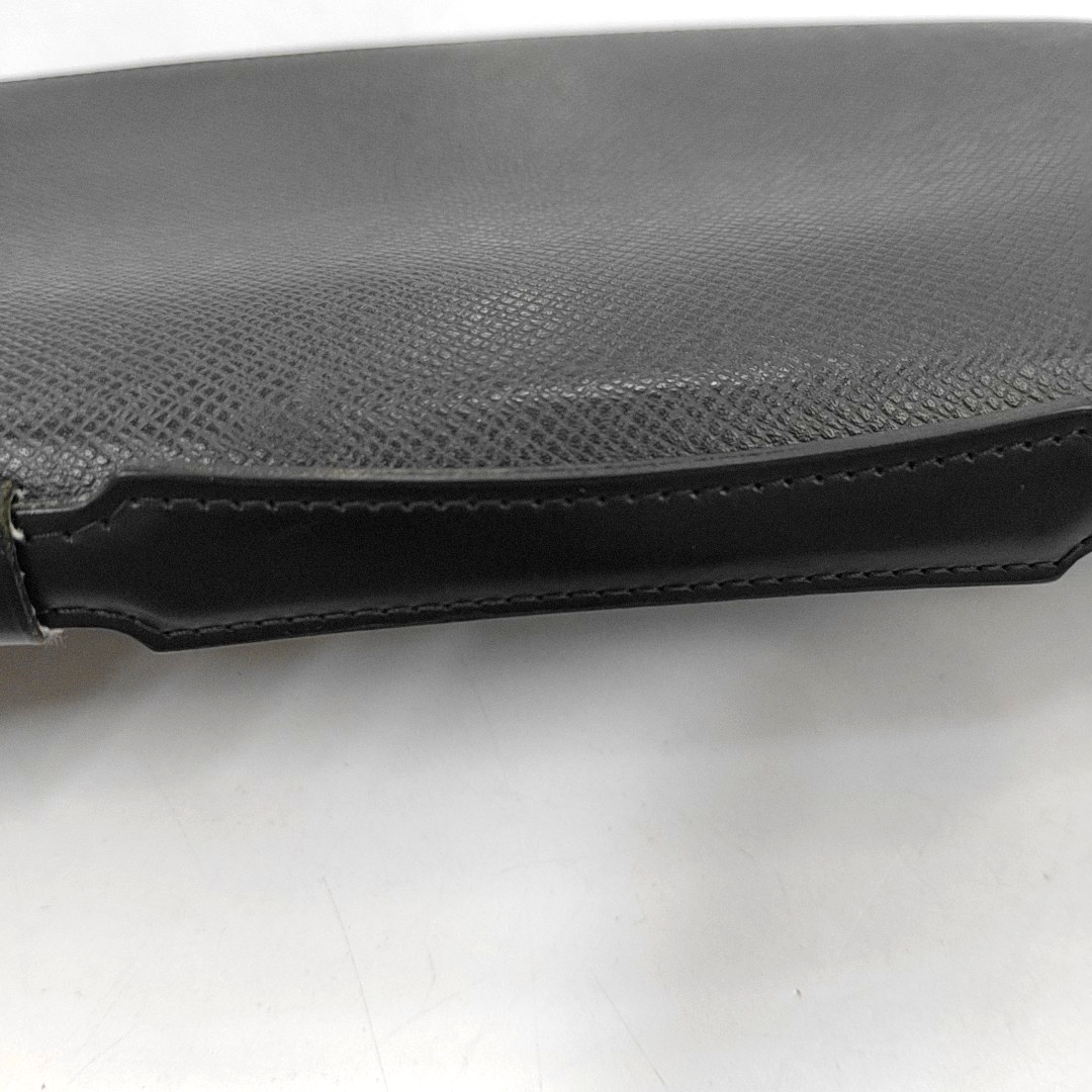 LOUIS VUITTON Dark Gray Cowhide Handbag Golden hardware-(SKU)-960317923