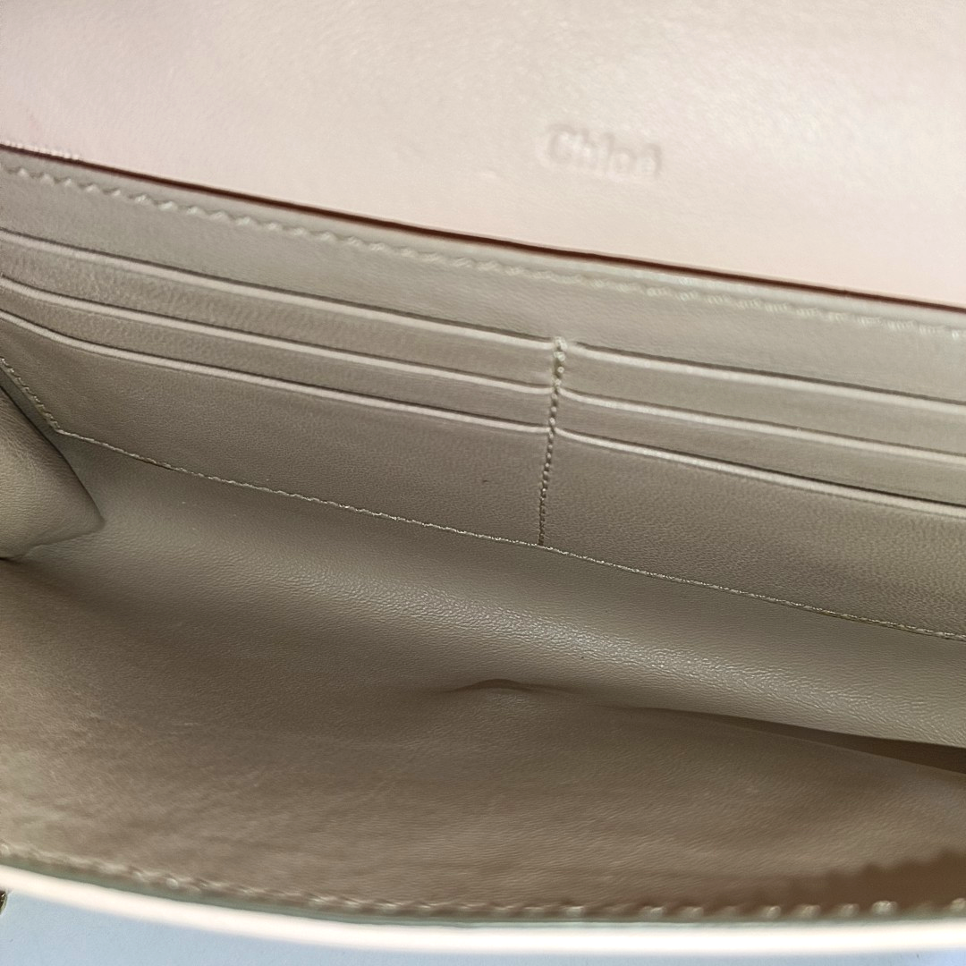 Chloé Pink Cowhide Crossbody Bag Golden hardware-(SKU)-944789609