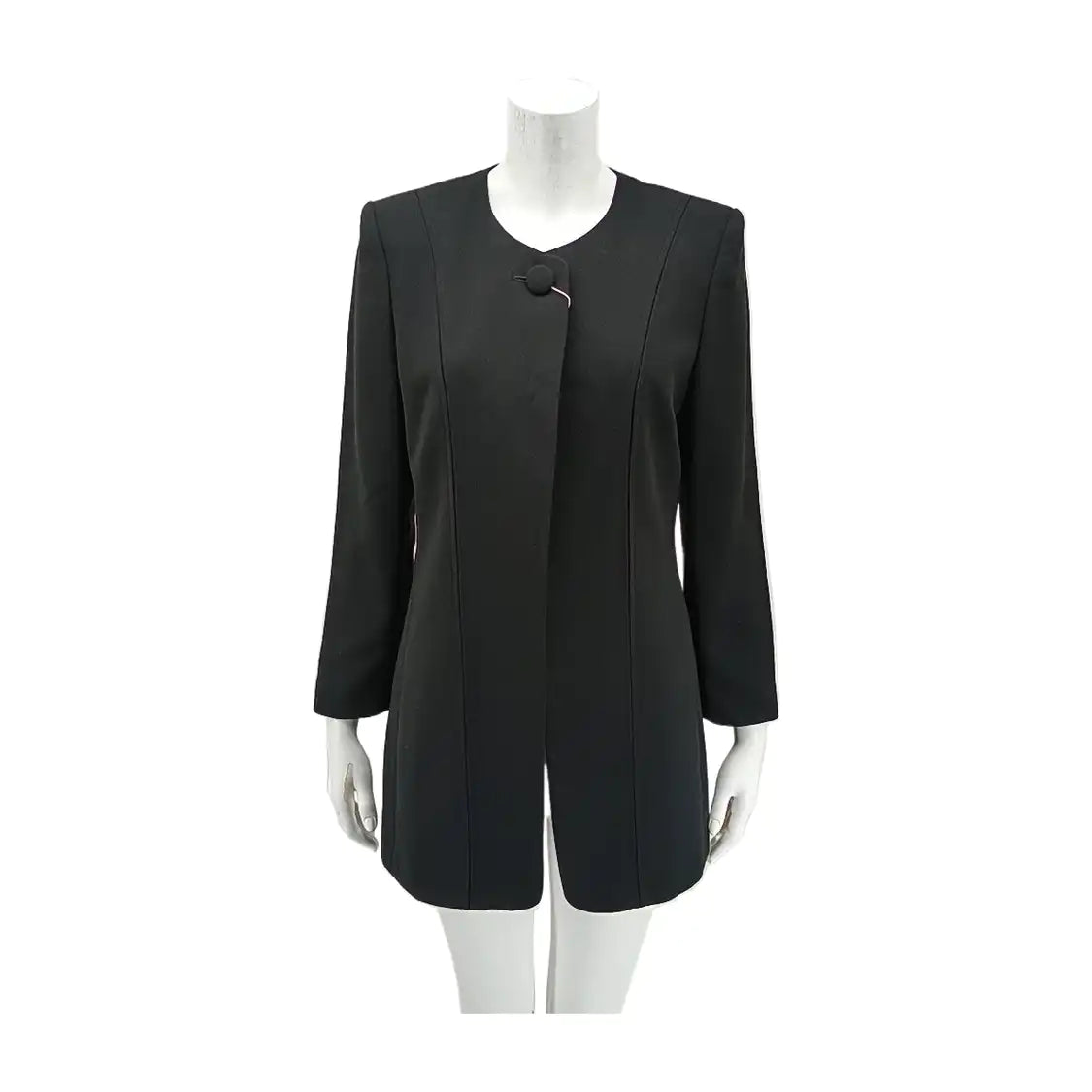 Chloé Scode Black涤纶/聚酯纤维女士Long袖中Long款其他外套-(SKU)-14441673