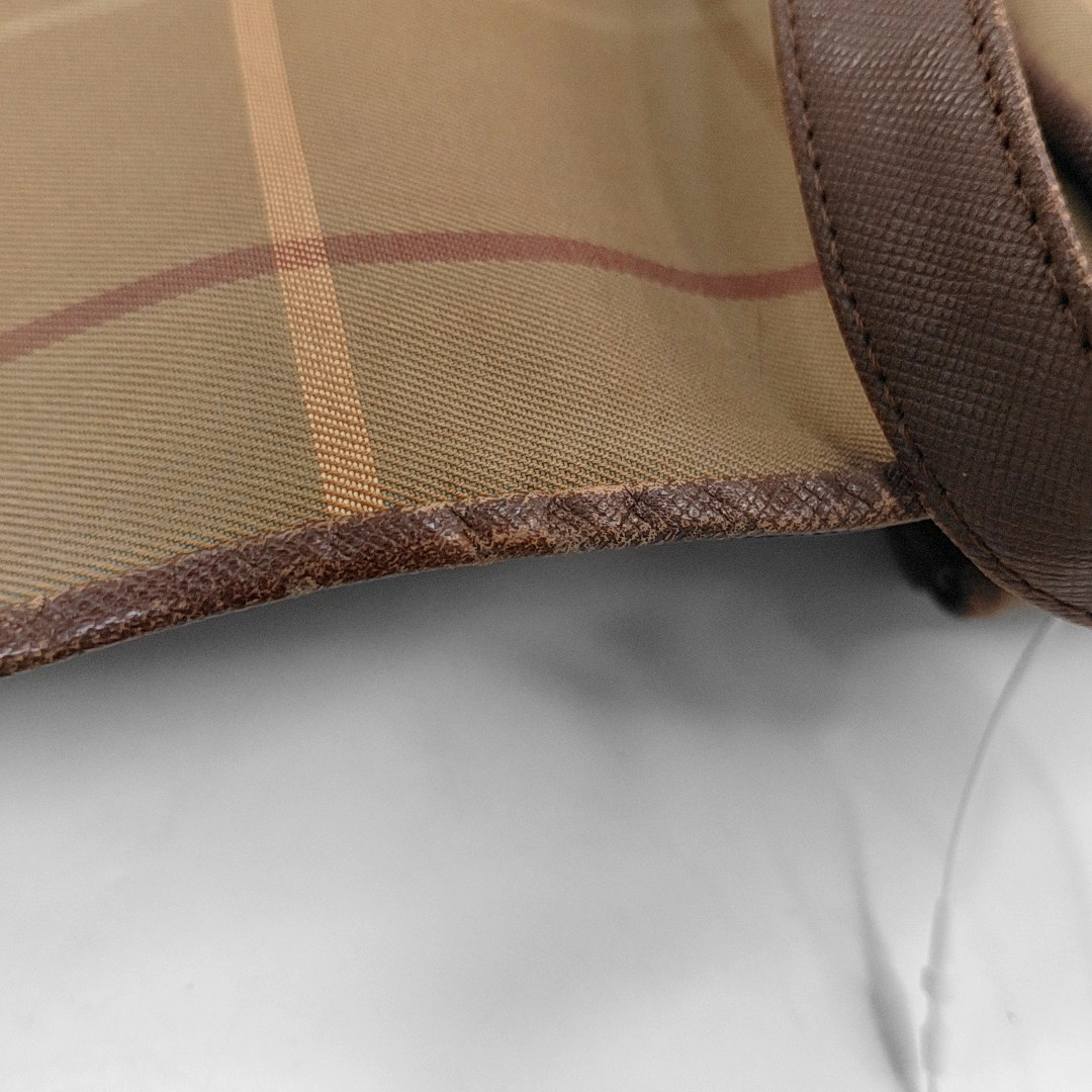 BURBERRY Khaki Canvas Single Shoulder Bag, Crossbody Bag Golden hardware-(SKU)-954359550