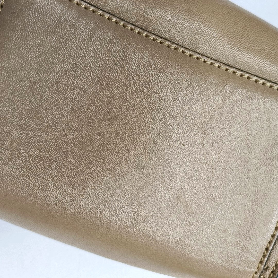 Chloé Elle Brown Leather Crossbody Single Shoulder Bag Golden hardware-(SKU)-957308916