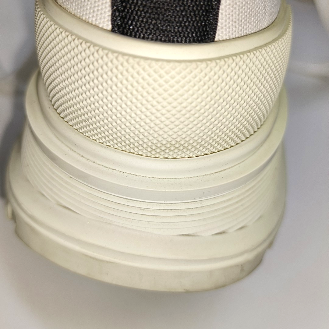 Alexander McQUEEN 36code White Fabric Women's Athletic Casual Shoes Spring and Autumn-(SKU)-13846823
